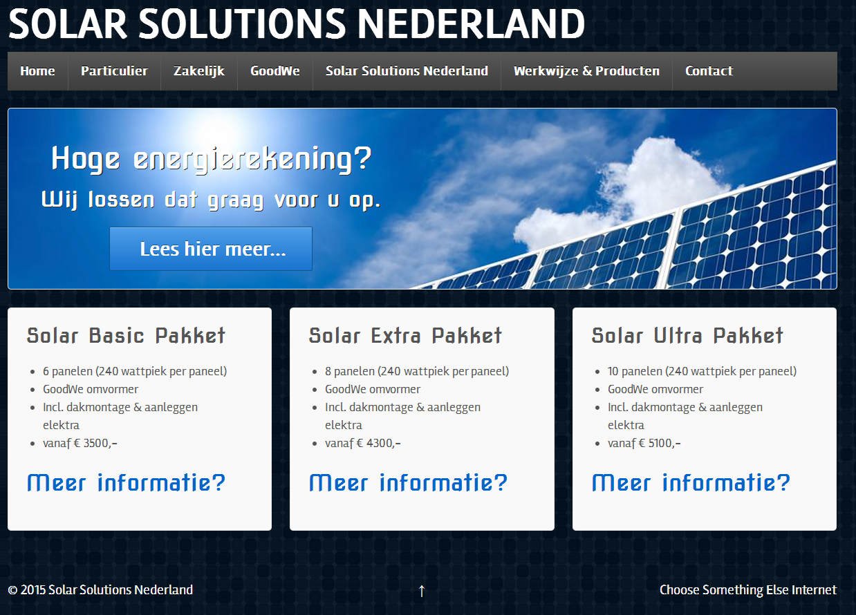SOLAR SOLUTIONS NEDERLAND